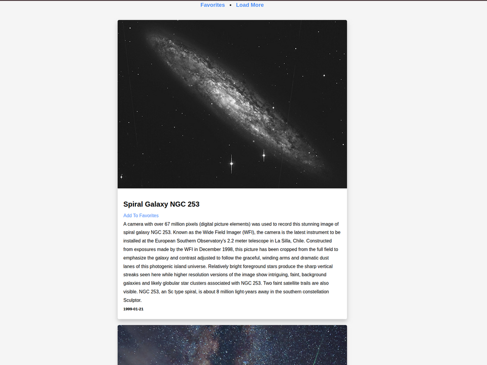 NASA Astronomy Picture of the Day